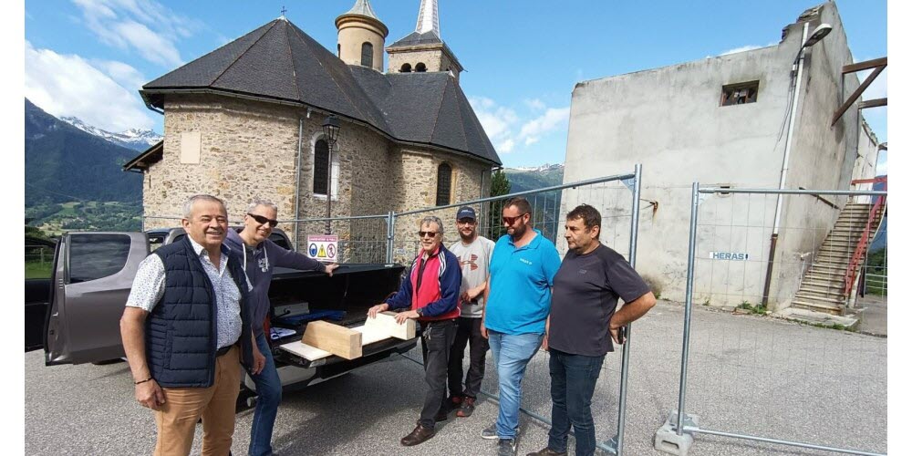 Ancienne Mairie travaux Villargerel